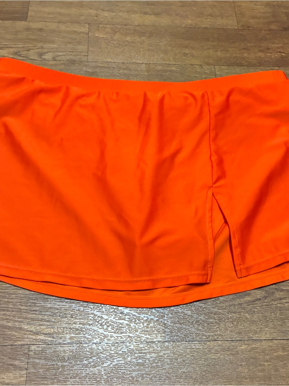 Bright Orange Swim Skirt